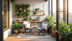 upptäck smarta möbelförslag och praktiska tips för att inreda en liten balkong. skapa en trivsam oas och maximera utrymmet med möbler anpassade för små ytor.