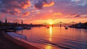 upptäck de exakta tidpunkterna för solnedgången i göteborg under 2025. planera dina kvällar och njut av vackra solnedgångar i denna vackra stad!