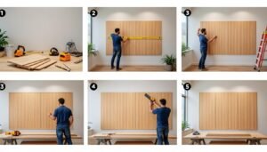 lär dig steg för steg hur du monterar väggpanel i trä. följ vår enkla guide för ett snyggt och professionellt resultat hemma.