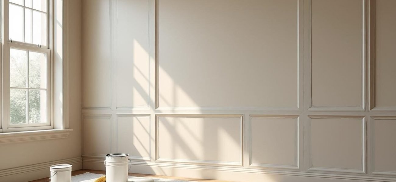 lär dig om det är nödvändigt att behandla väggpanel innan målning. vi förklarar förberedelser, tips och metoder för bästa resultat när du målar panelväggar.