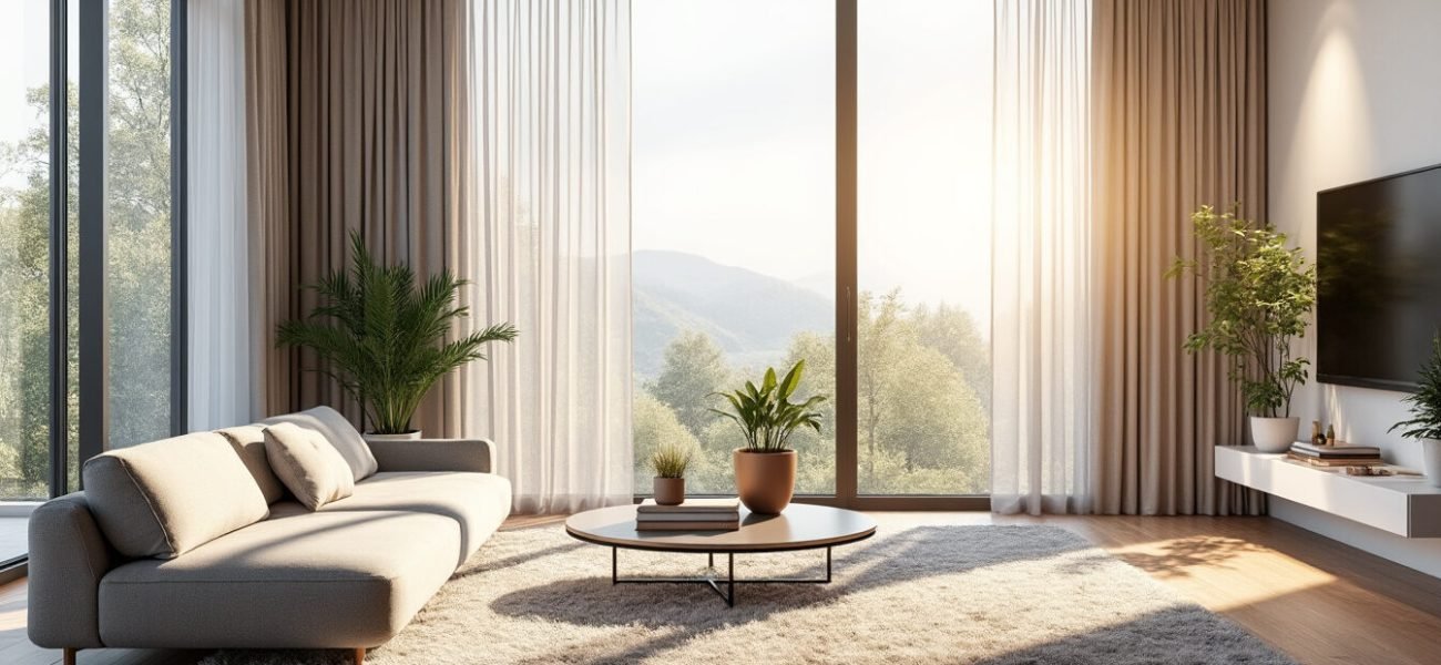 Hänga gardiner i taket: Tips för stilren inredning découvrez comment suspender des rideaux au plafond pour une décoration élégante et moderne. suivez nos conseils pratiques pour styliser votre intérieur avec goût et maximiser la hauteur de votre pièce.