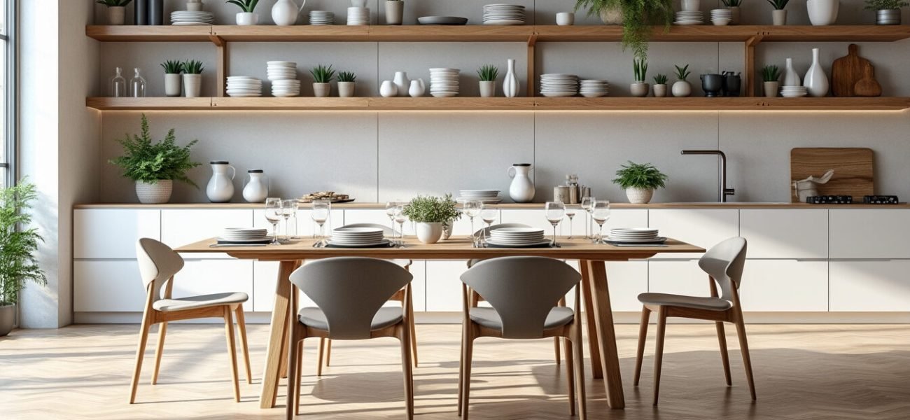 upptäck hur öppna hyllor kan förvandla ditt kök med smart och stilren förvaring. få inspiration och tips för att skapa en funktionell och inbjudande matplats i ditt hem.