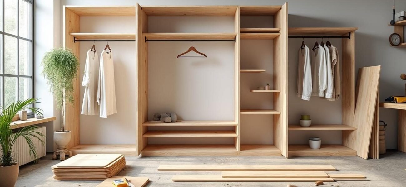 upptäck hur du steg för steg bygger en öppen garderob hemma. få praktiska tips, materiallista och inspiration för att skapa en stilren och funktionell garderobslösning.