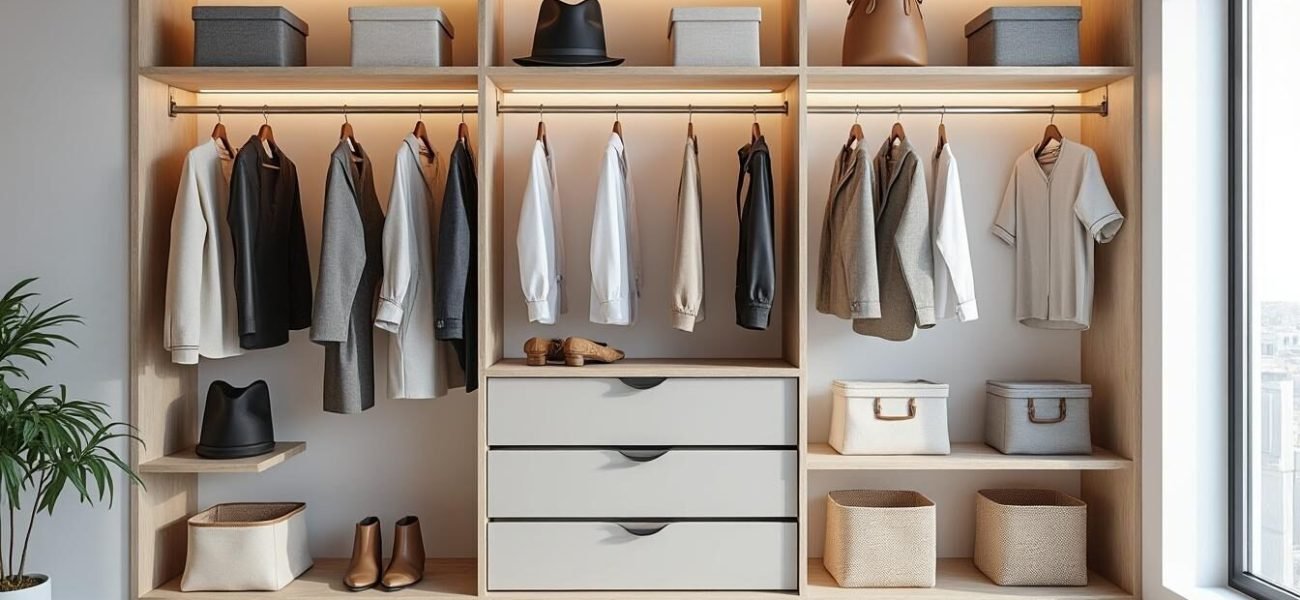 upptäck smarta och funktionella tips för att inreda en liten garderob. få ut det mesta av ditt utrymme med praktiska lösningar och inspirerande idéer.