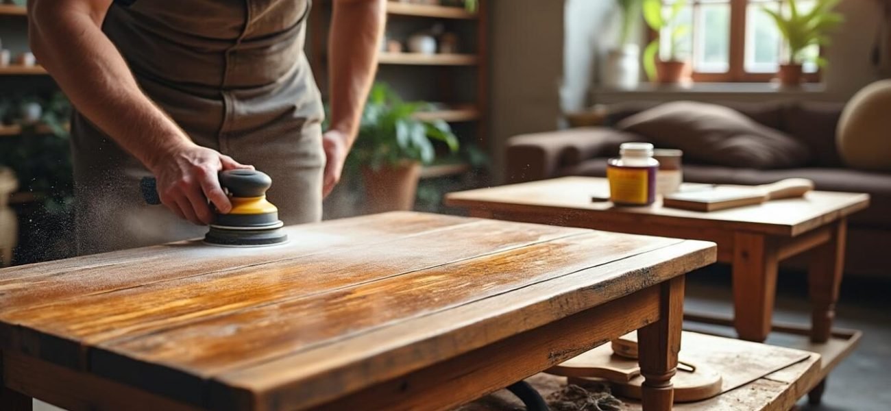 upptäck hur du enkelt kan renovera ett gammalt soffbord i trä steg för steg. följ vår guide för att ge nytt liv åt ditt bord med praktiska tips och inspiration.