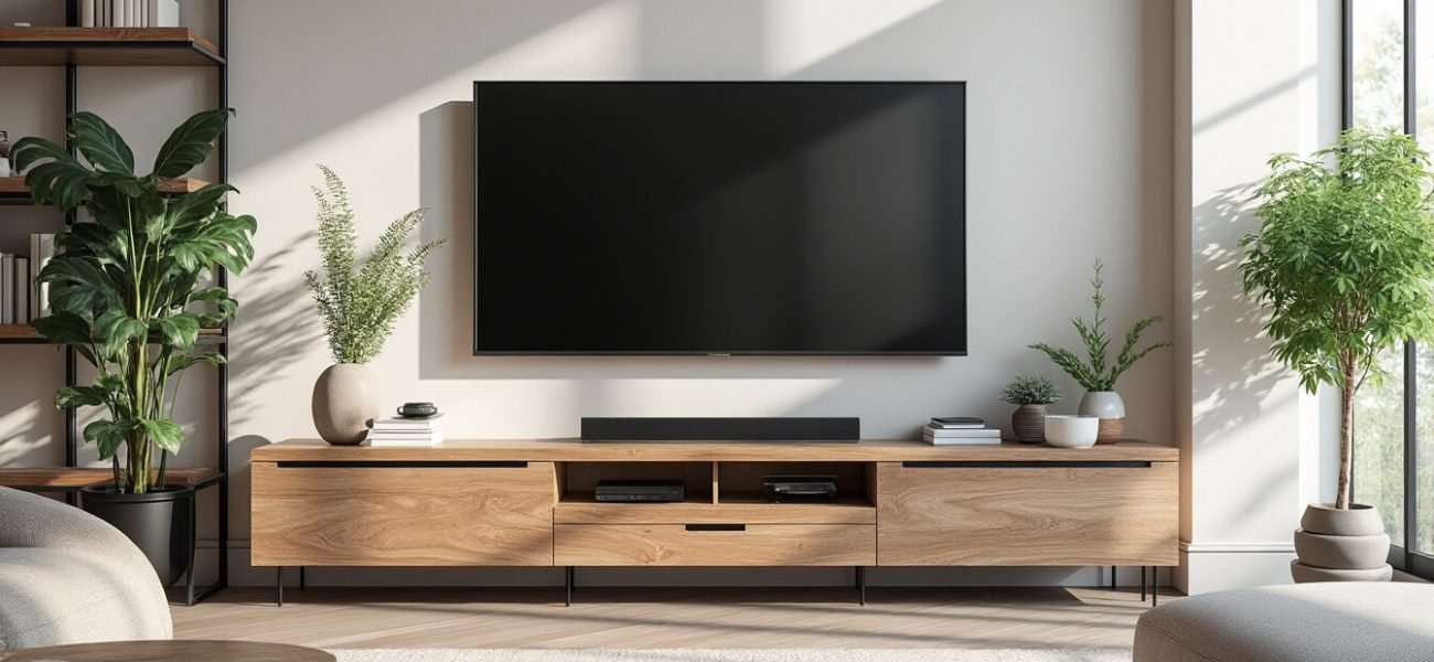 upptäck hur en stilren string som tv bänk kan förvandla ditt vardagsrum. läs vår guide om modern inredning och få inspiration för att skapa ett tidlöst och praktiskt hem.